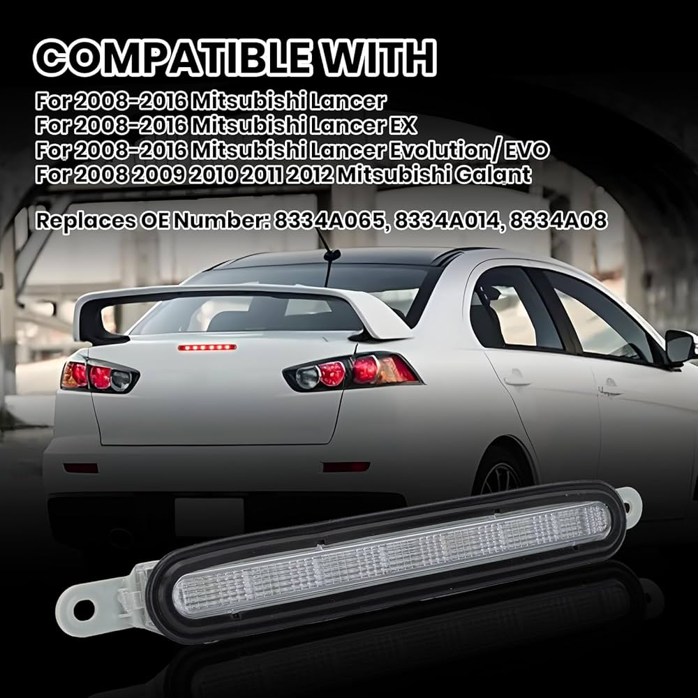 ミッチー③ Amazon.com: Clidr High Mount 3rd Brake Light for Mitsubishi